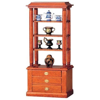 Mini Mundus Bouwpakket Biedermeier open kast