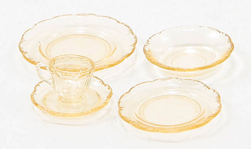 Servies set Chrysnbon Amber