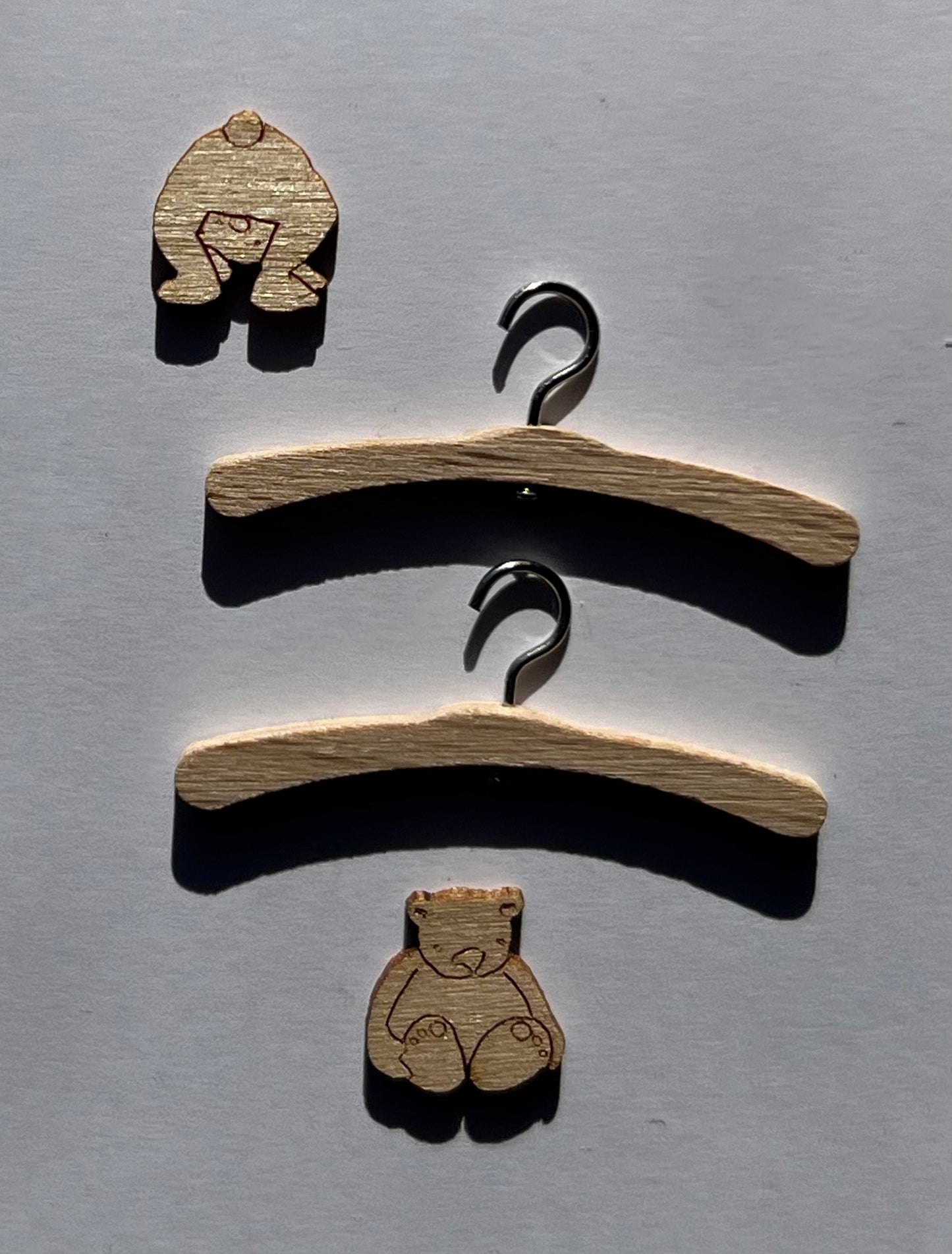 Kledinghangers met beertjes