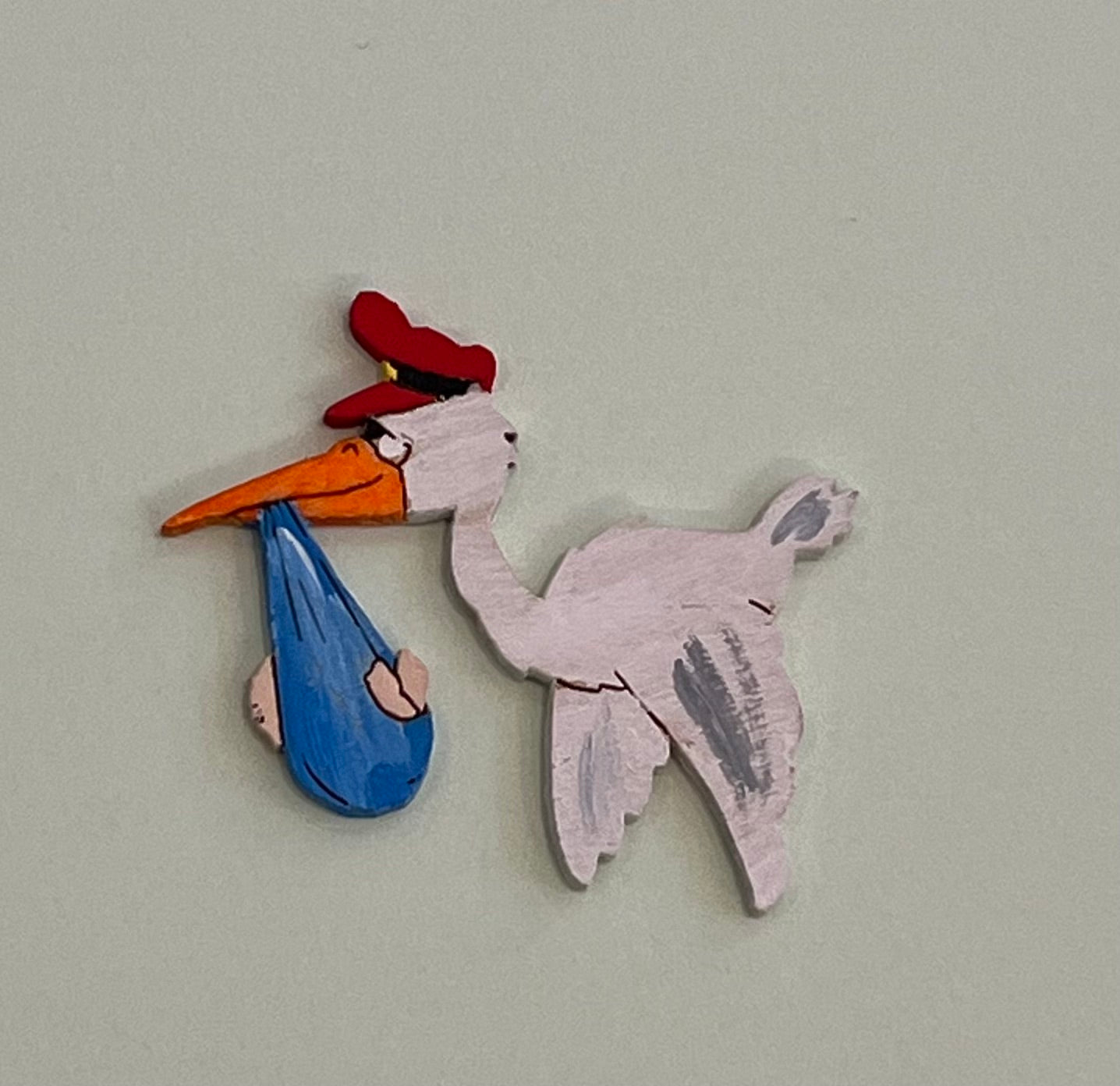 Ooievaar , bezorging jongen