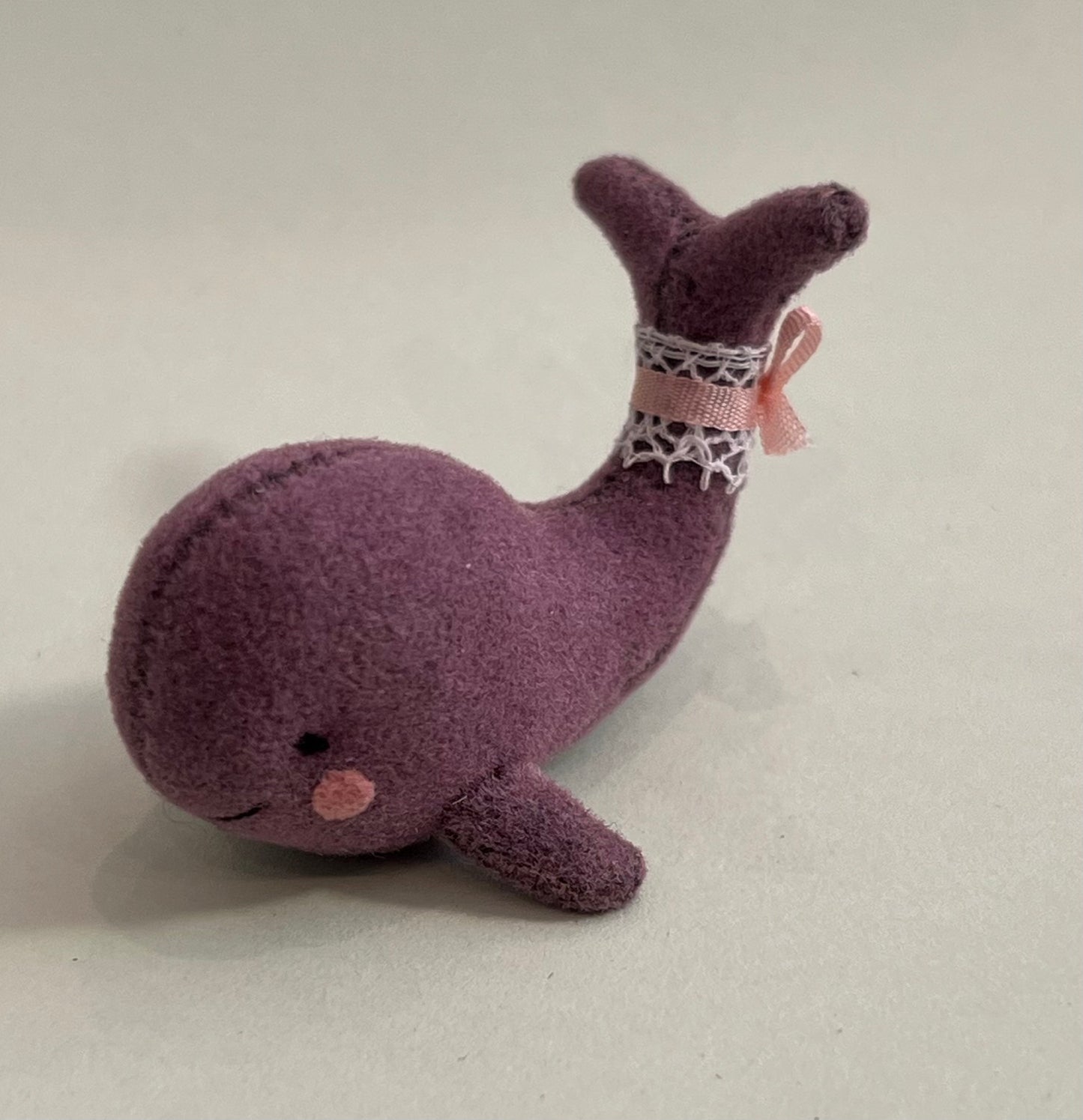 Walvis knuffel paars