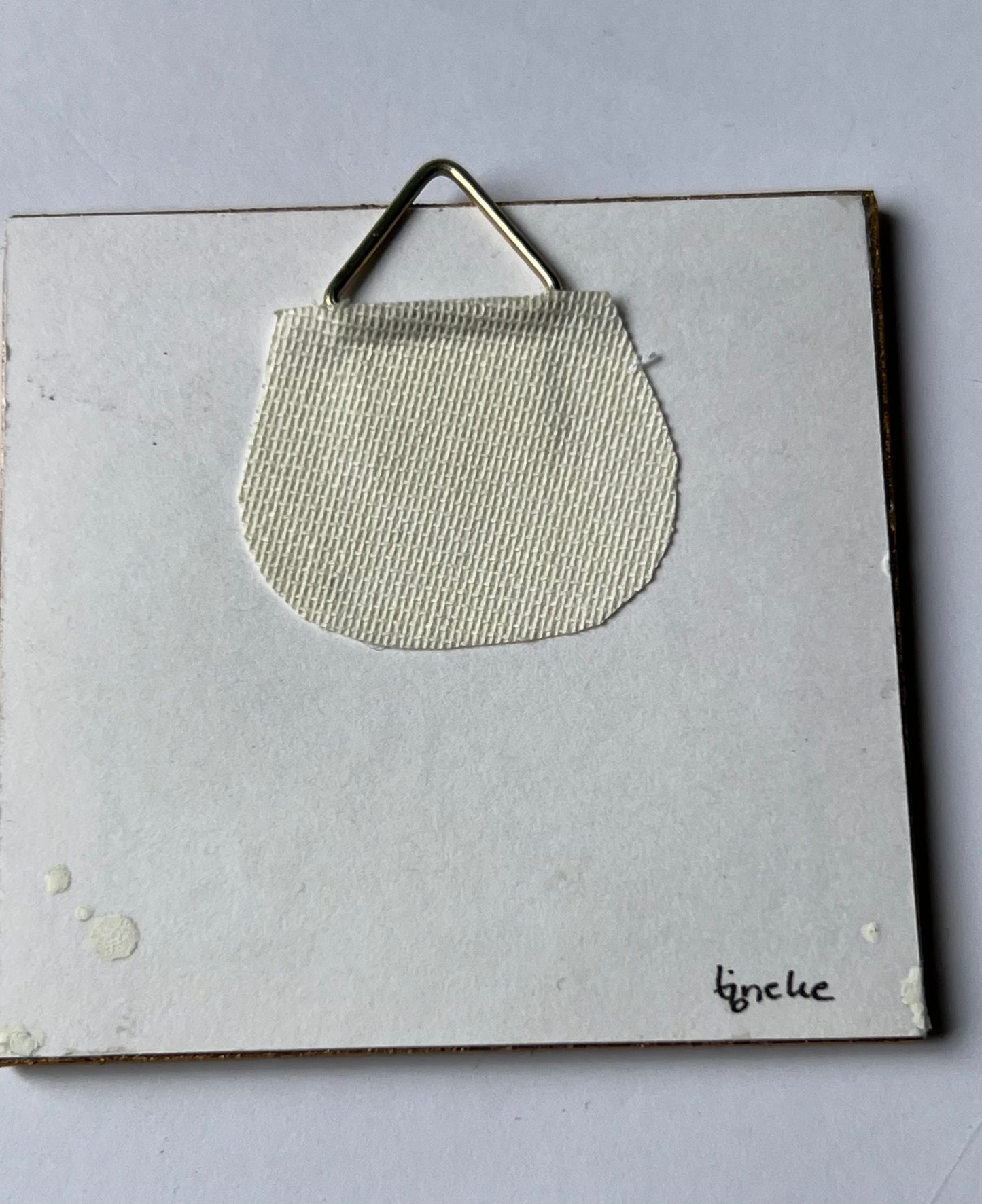 Schilderij handgeborduurd