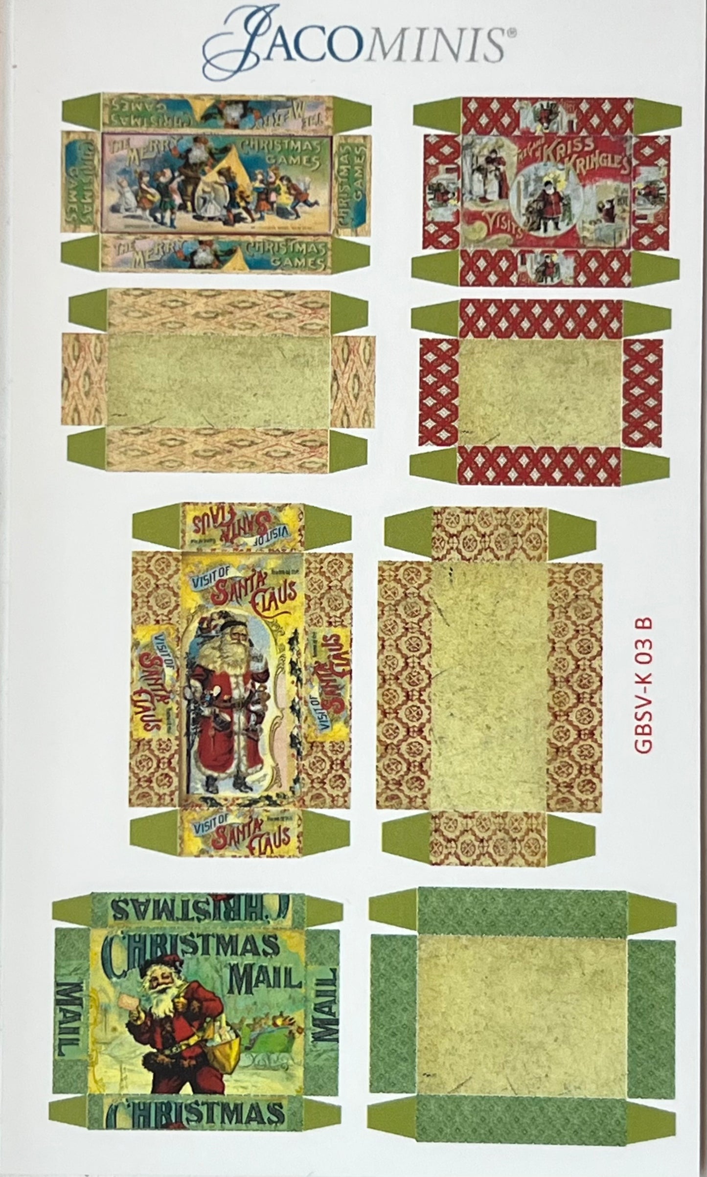 Jacominis pakketjes op is op