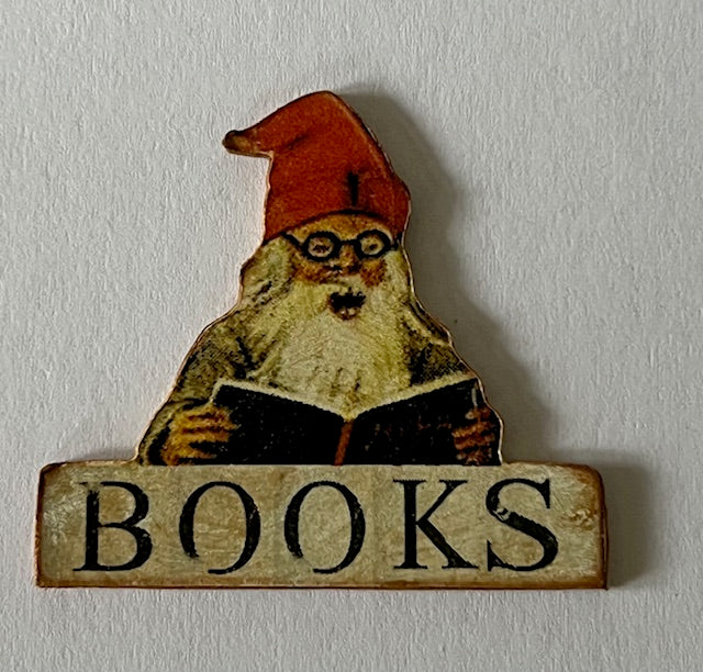 Dekoschild Bücher
