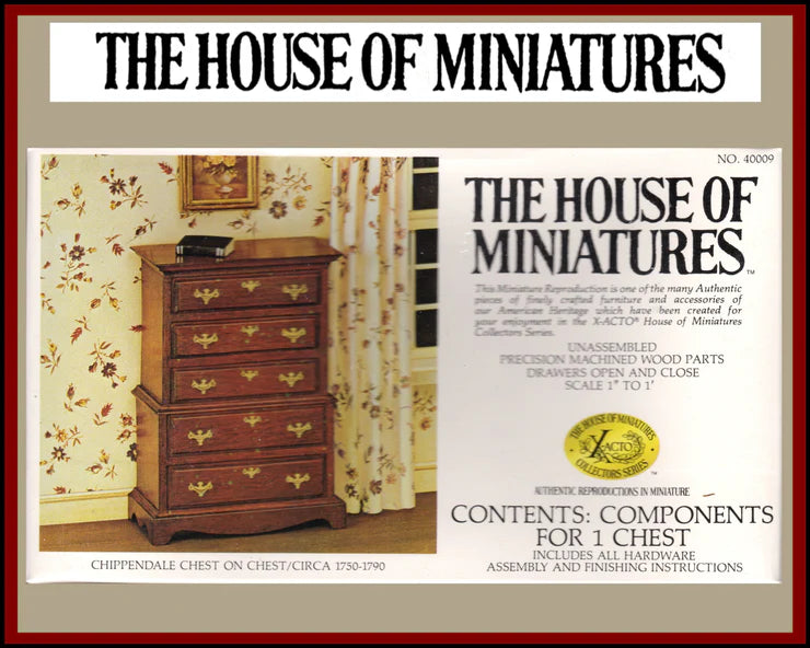 The House of Miniatures Bouwpakket ladenkast