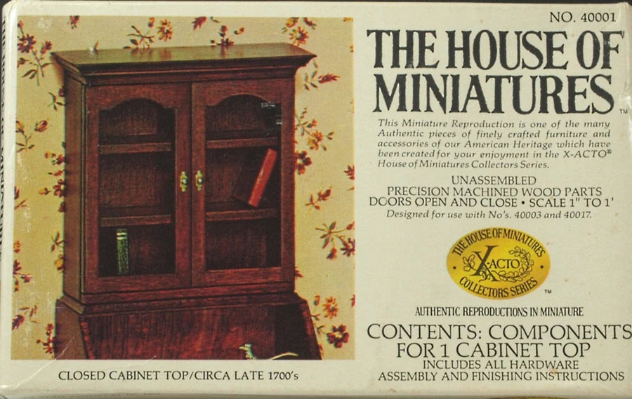 The House of Miniatures Bouwpakket bovenkast