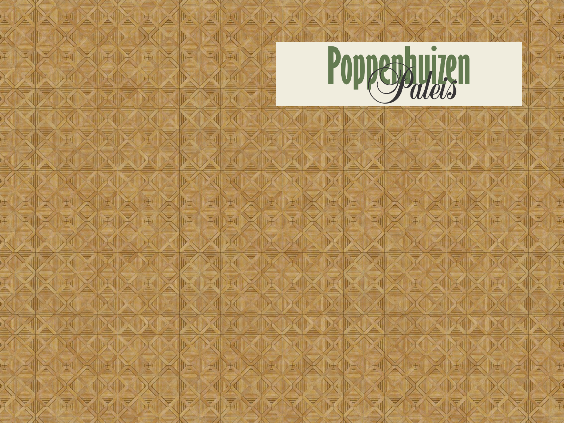 Behang, wanden en houten vloer print ca 42X30 cm Art and Mini Art