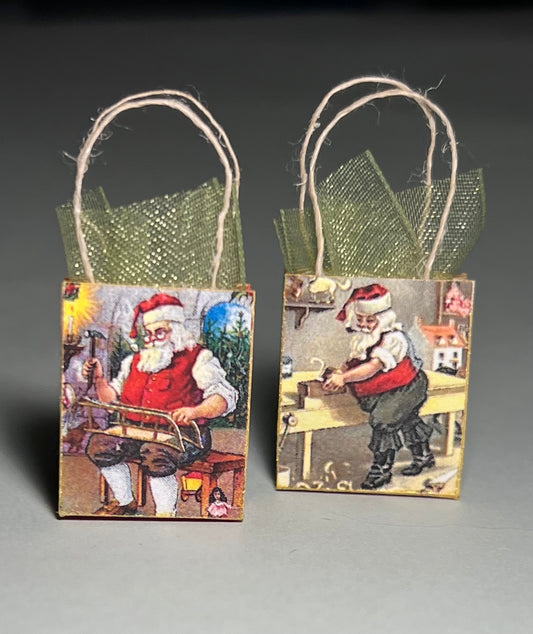 Set van 2 kerst tasjes