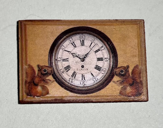 Decoratiebord Klok