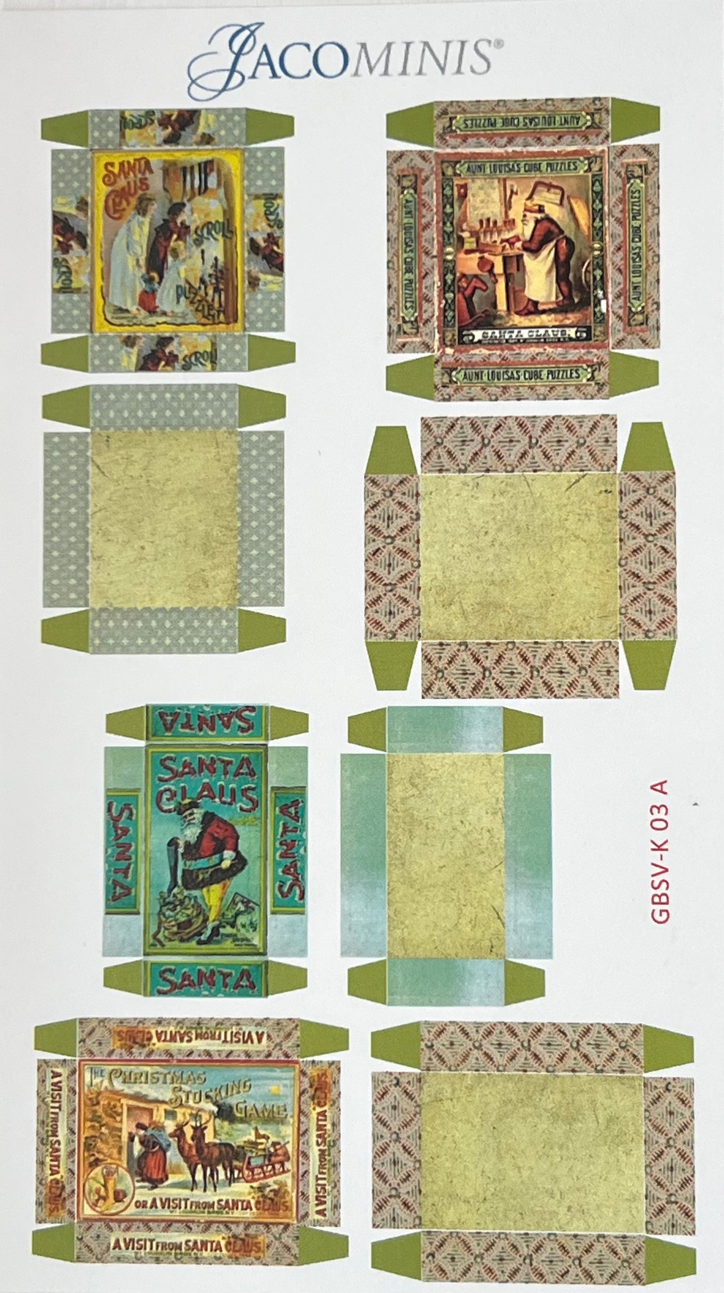 Jacominis pakketjes op is op