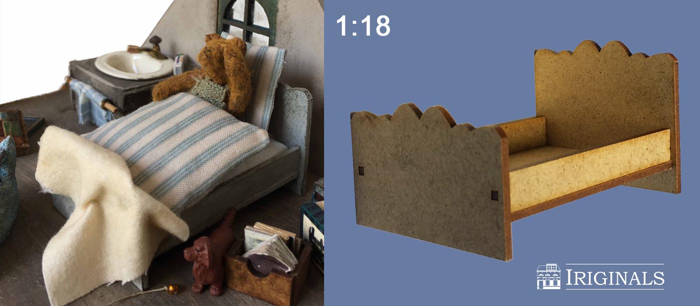 Het bos huisje schaal 1 op 18