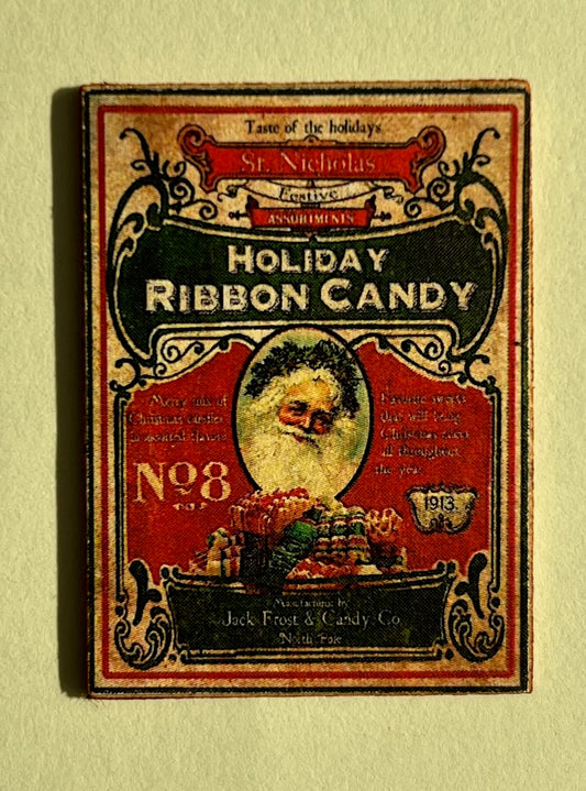 Decoratiebord Holiday Ribbon Candy