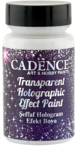 Cadence Transparent holografhic effect paint 90ml
